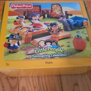 Fisher price little people thanksgiving celebration